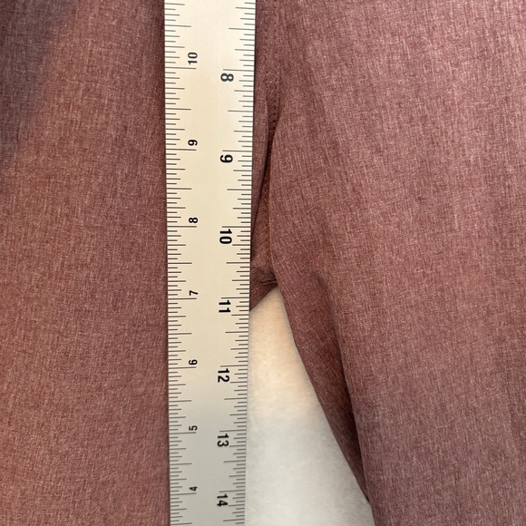 Albion Womens Brick Red Jet Set Pull On Casual Joggers Ankle Zips Size XS - Picture 7 of 9